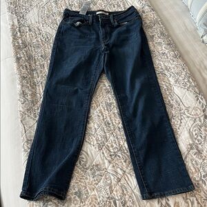 Levi's Women's Straight Leg Jeans - Dark Blue